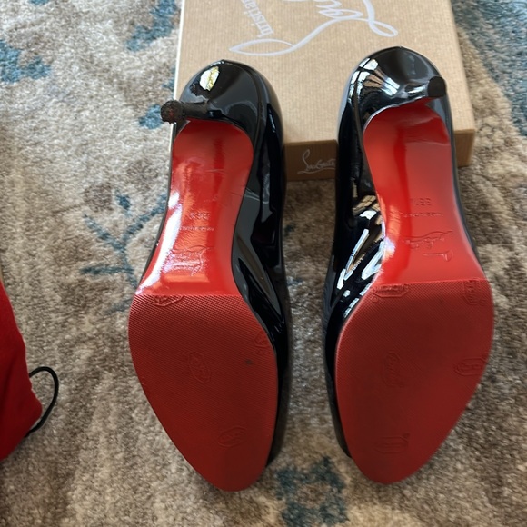 COPY - Christian Louboutin peep toe patent leathe… - Picture 5 of 8